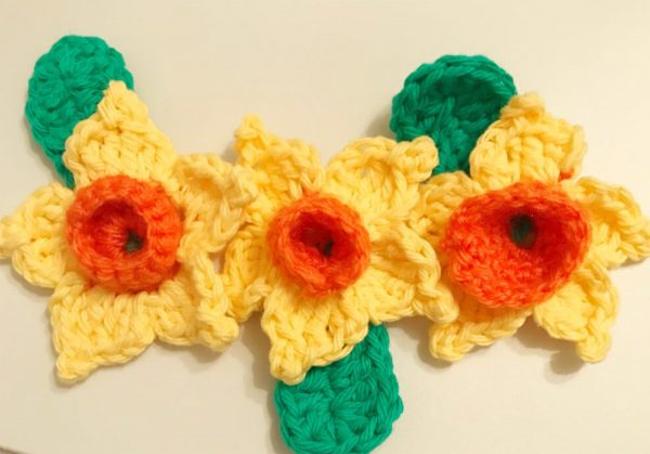 Modelos de Flor De Croche Dia Das Maes