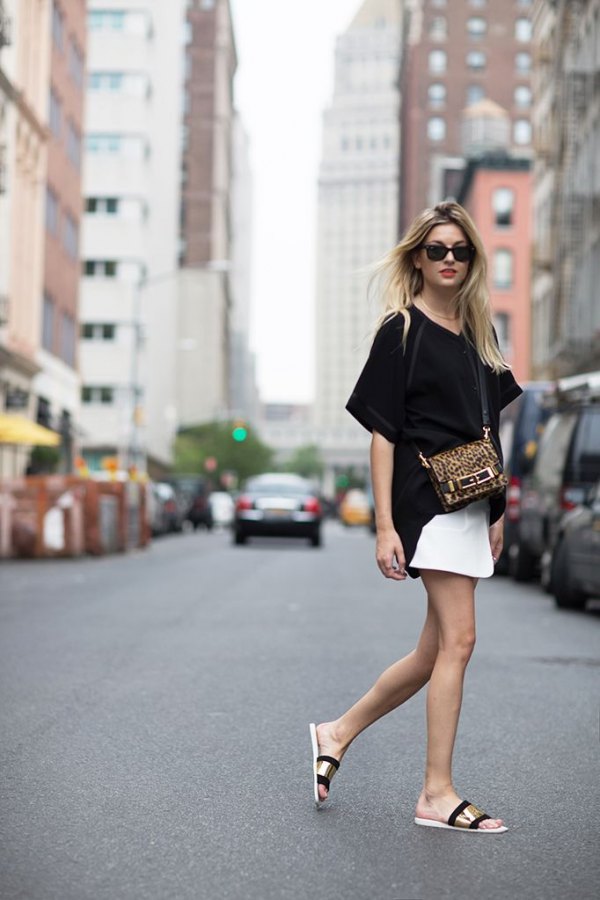 Fashion Look with Women's Slide Slipper