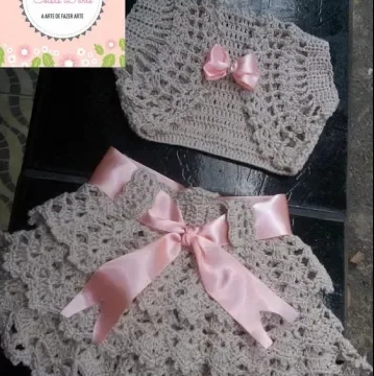 site:elo7.com.br Conjunto Infantil De Croche