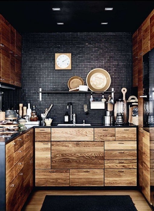 Black Kitchen Decoration