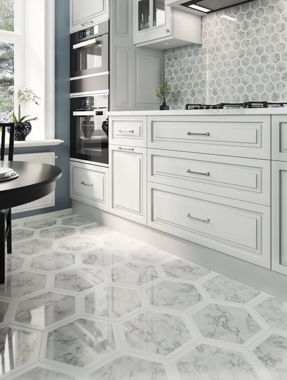 Kitchen Flooring Decoration