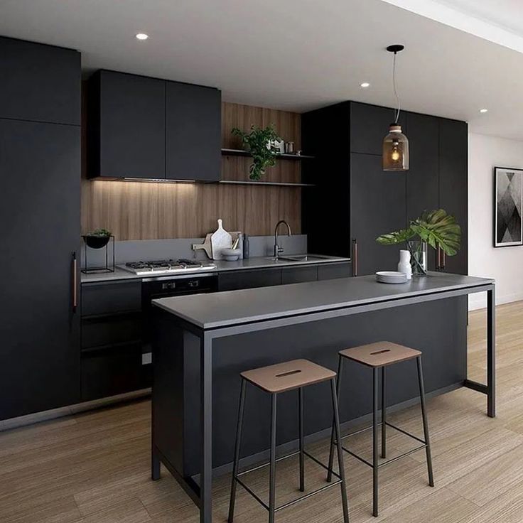 Black Kitchen Decoration