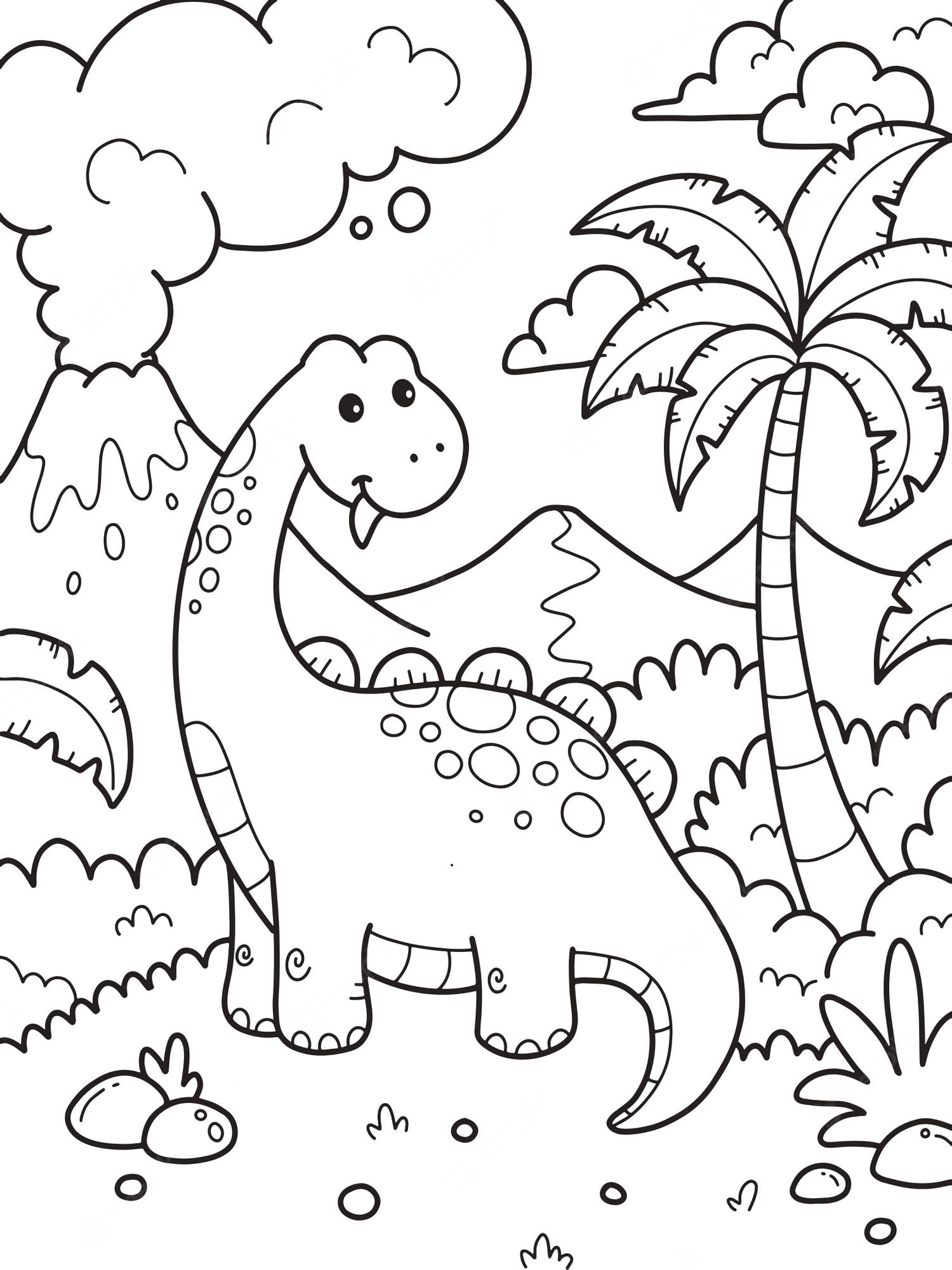 desenho-para-colorir-dinossauro