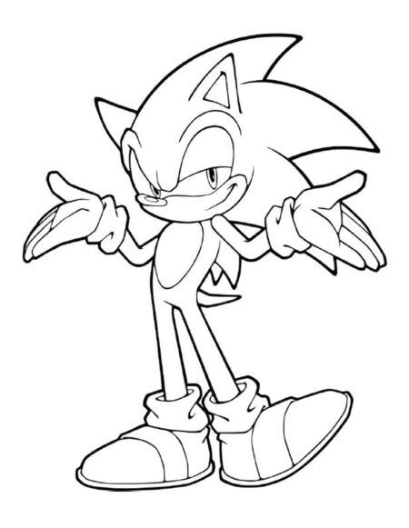 desenho-para-colorir-sonic