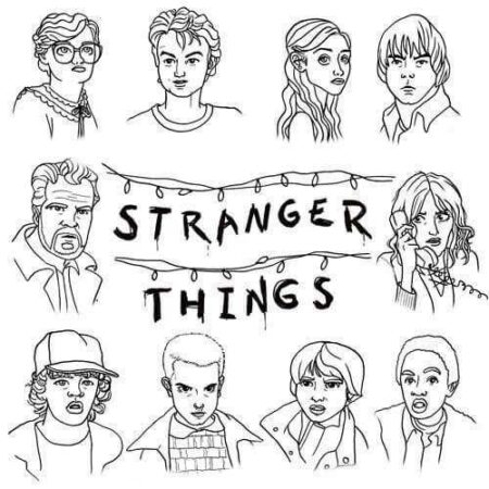 desenho-para-colorir-stranger-things