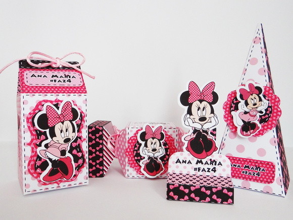 site:elo7.com.br Lembrancinha Minnie Rosa