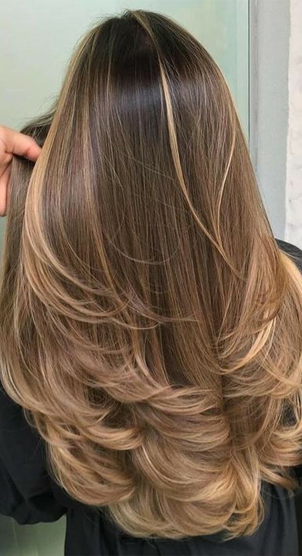 corte de cabelo feminino longo