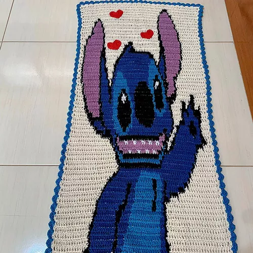 Crochê do Stitch