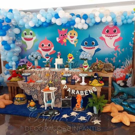 decoracao-festa-baby-shark