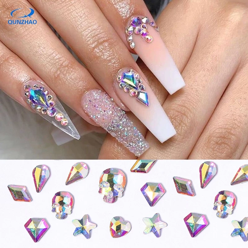 Diamond Decorated Nail