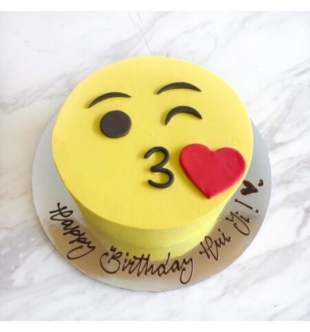 Decorated Emoji Cake