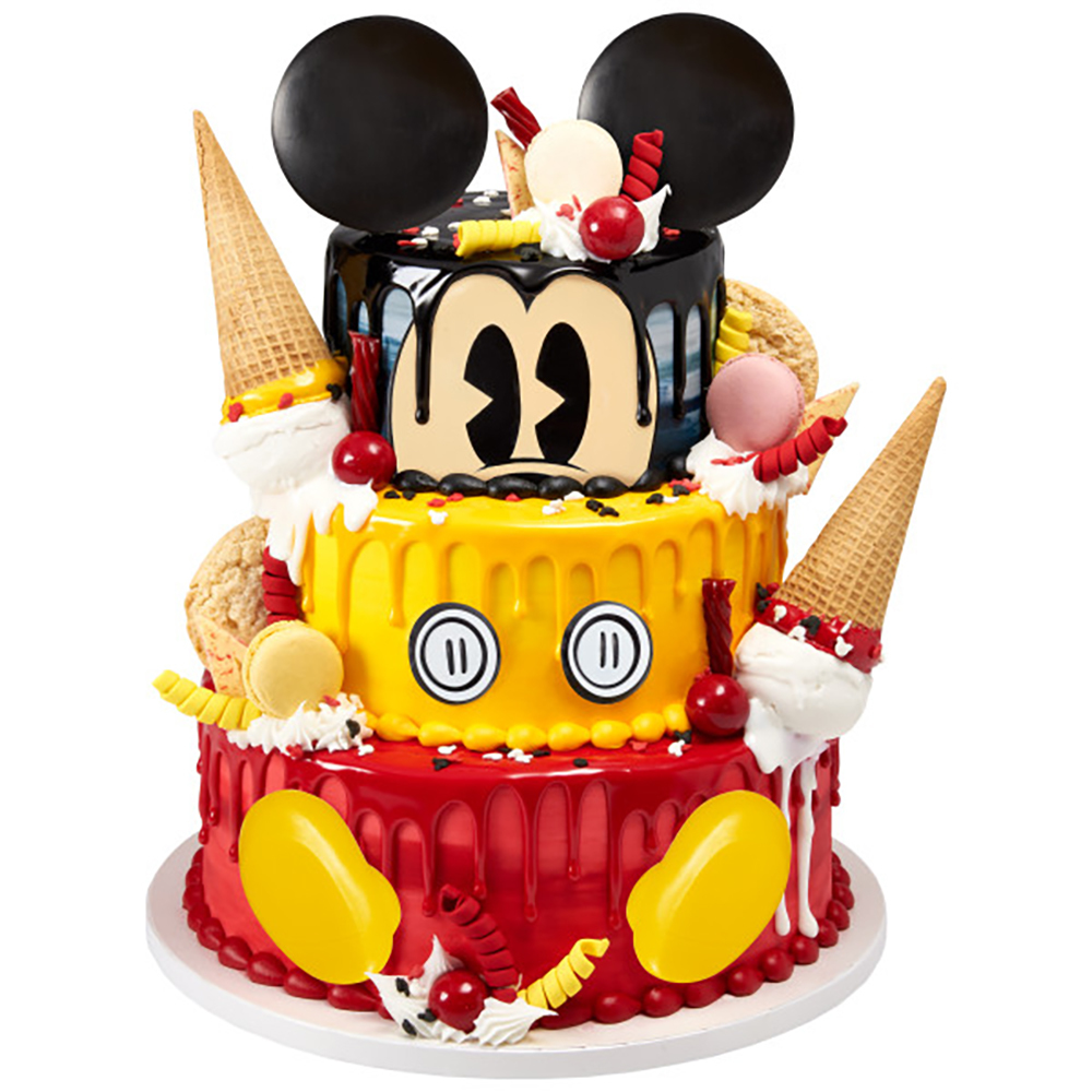 Mickey decorated cake