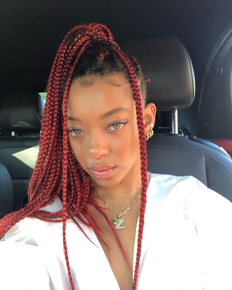 Box Braids Red