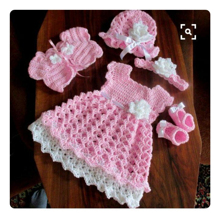 site:elo7.com.br Conjunto Infantil De Croche