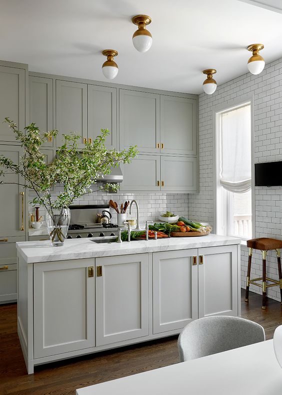 Gray Kitchen Decoration