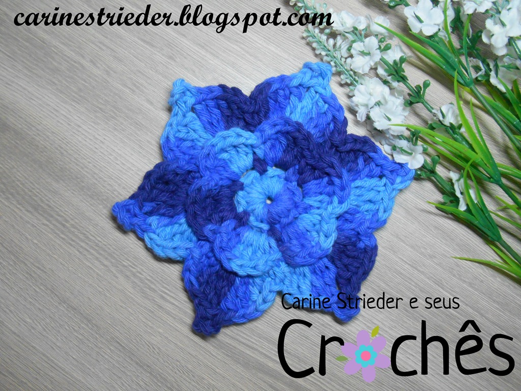 Flores De Croche Para Aplicacao