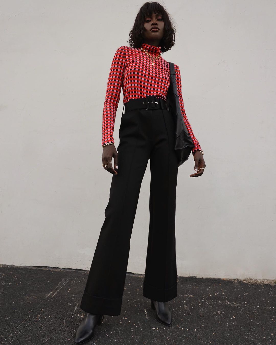 Fashion Look with Women's Wide Leg Pants