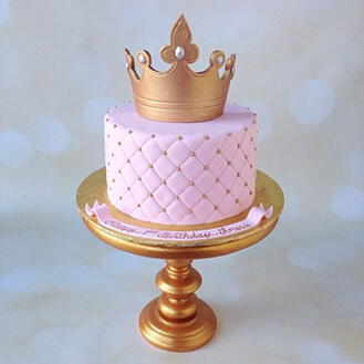 Princess Crown Cake