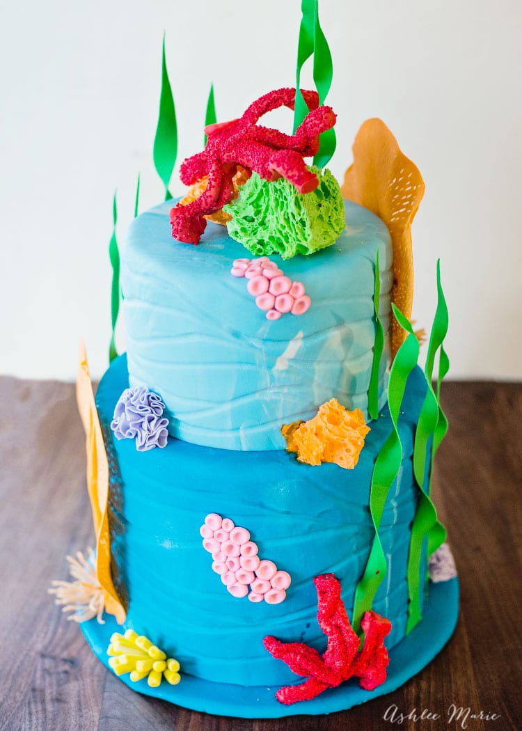 Decorated Sea Cake