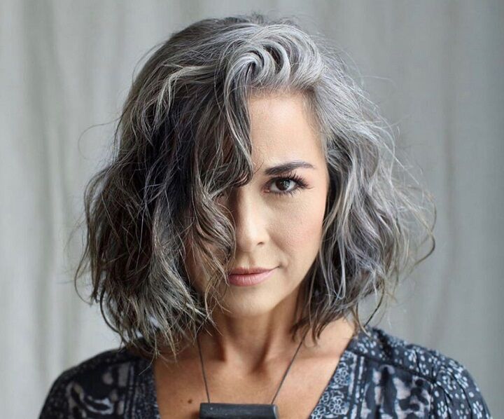 gray hair