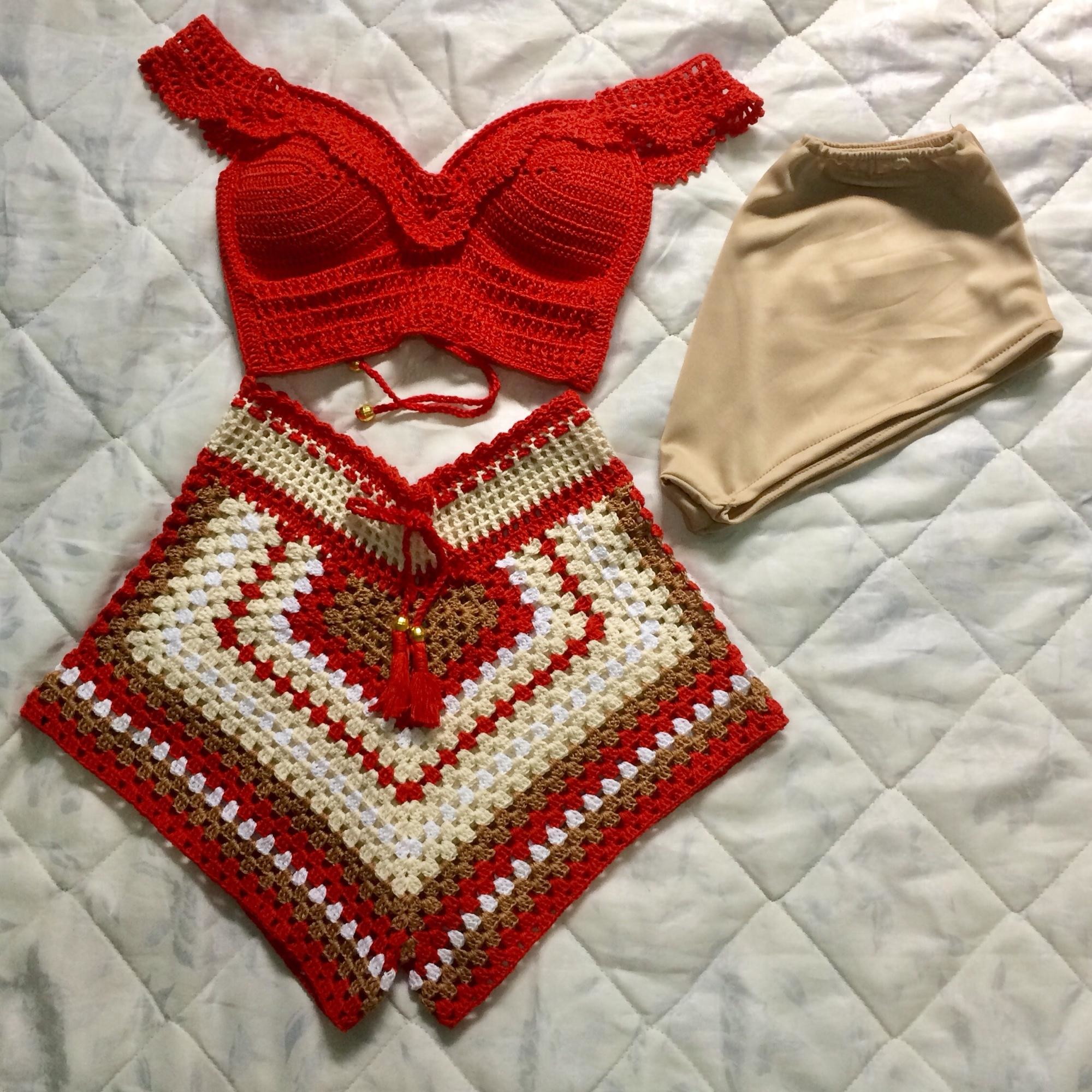 site:elo7.com.br Conjunto De Croche