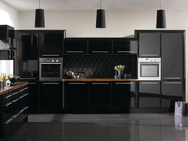 Black Kitchen Decoration