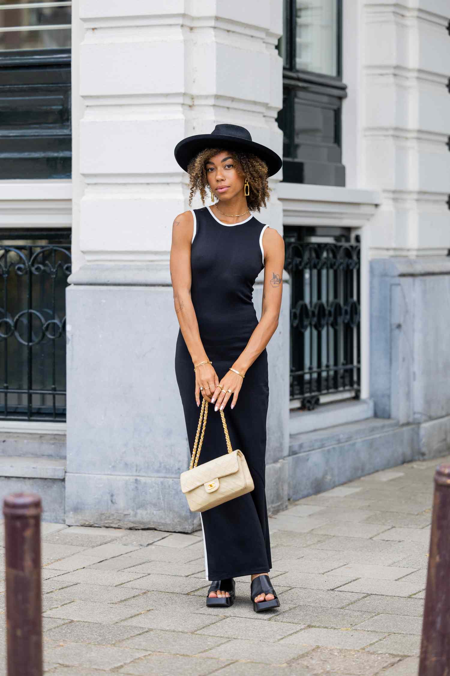 Fashion Look with Black dress