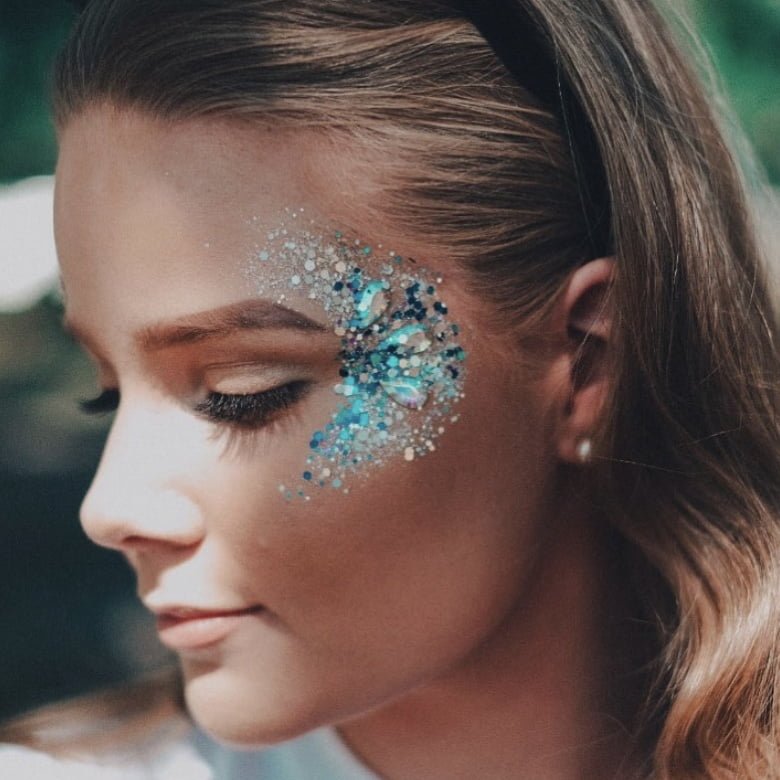 Makeup With Glitter