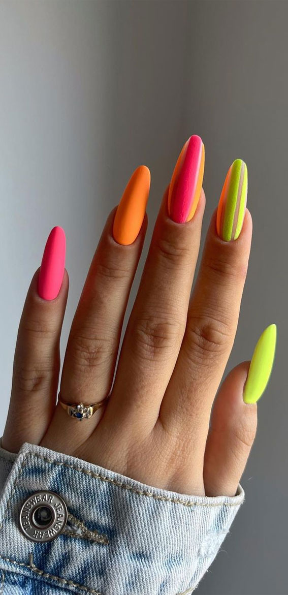 neon nails