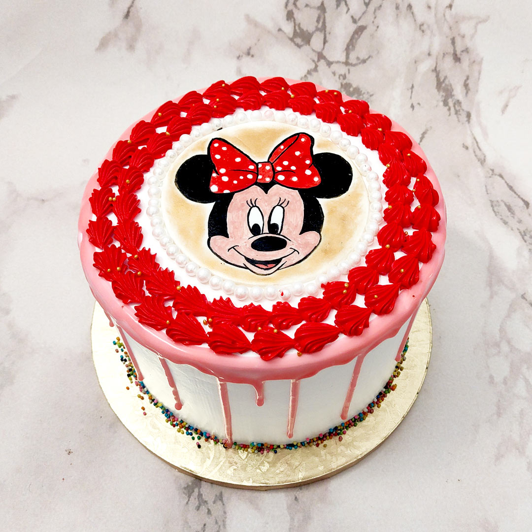 Minnie Decorated Cake