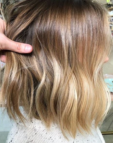 Ombre Hair In Short Hair