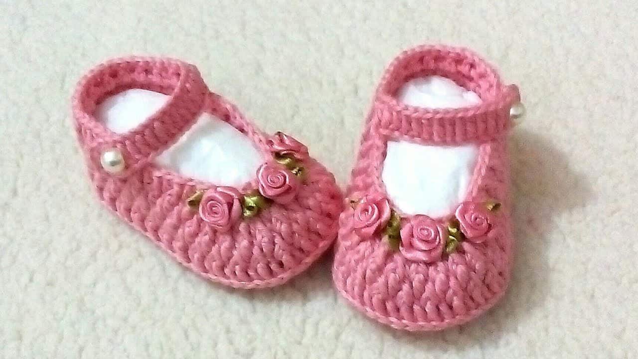 Modelos de Sandalinha De Croche Para Bebe