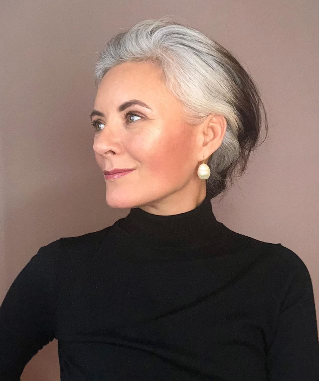 gray hair