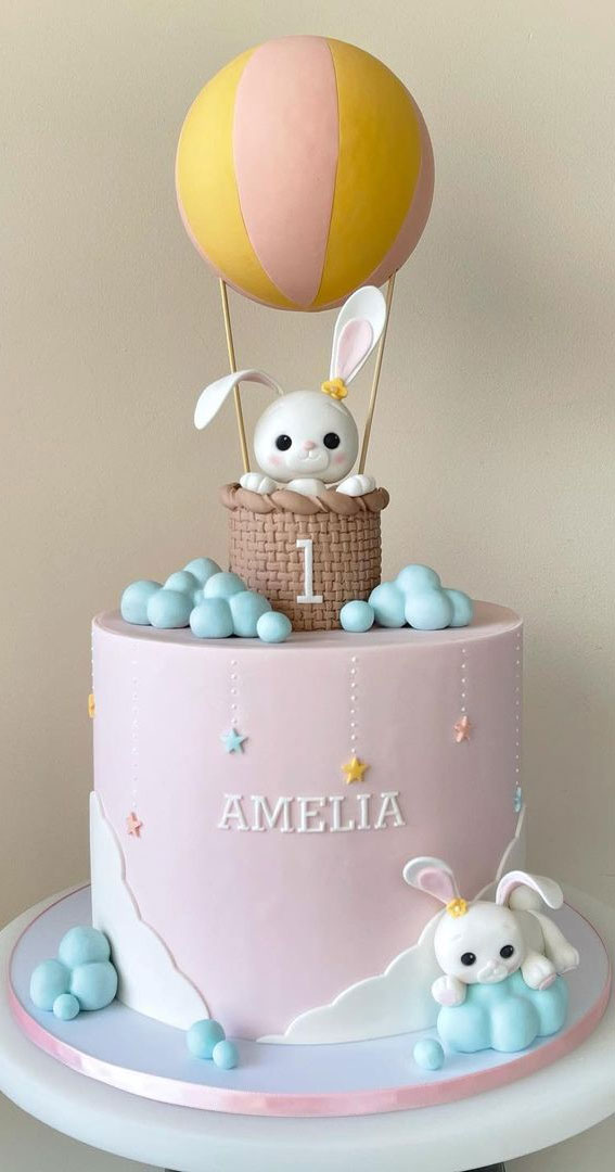 Balloon Decorated Cake