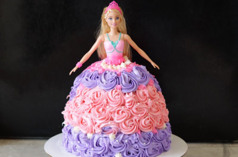 princess decorated cake