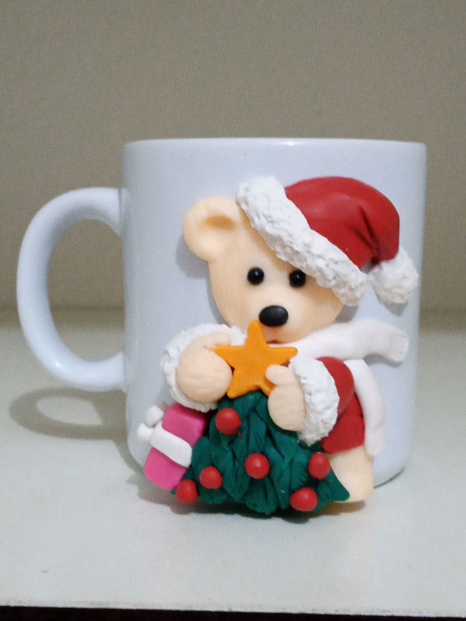 Modelos de Caneca Decorada Com Biscuit