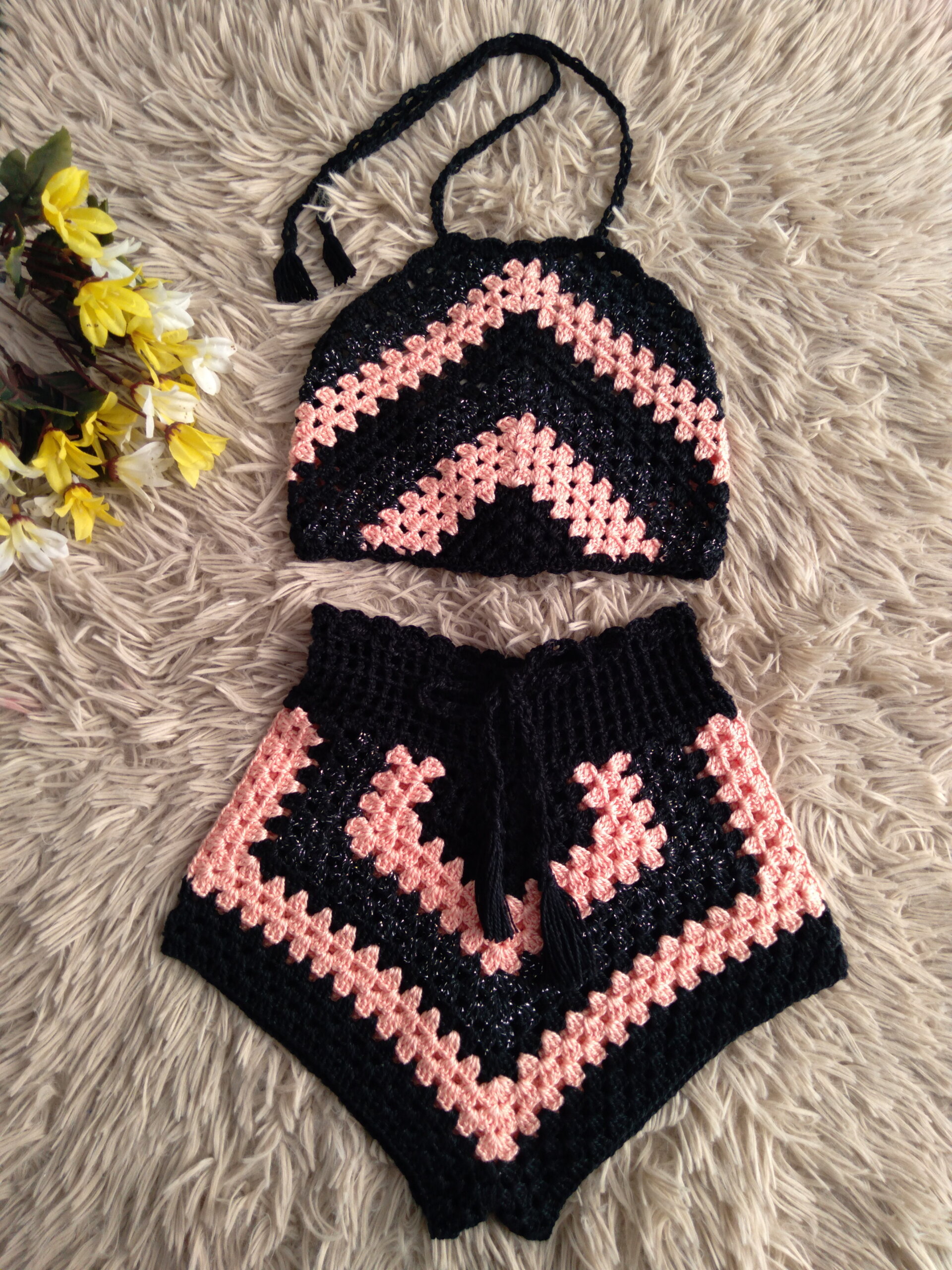 site:elo7.com.br Conjunto Infantil De Croche