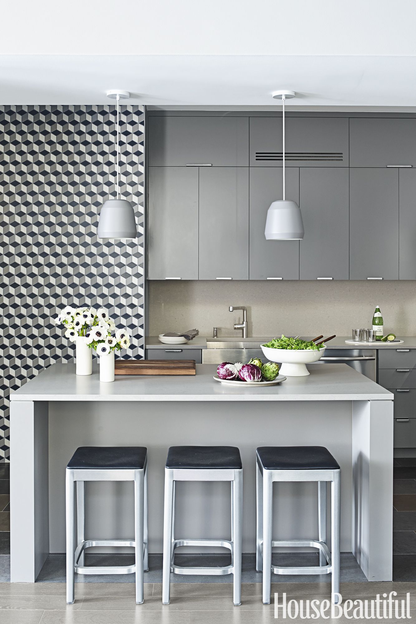 Gray Kitchen Decoration