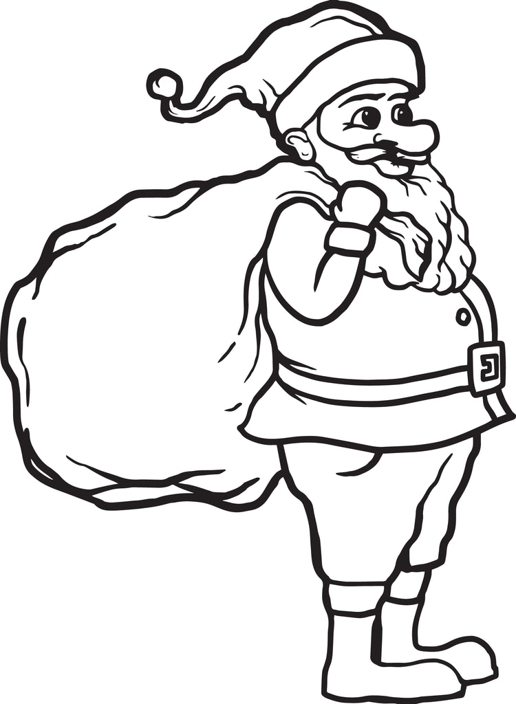 Santa Claus Coloring Pages