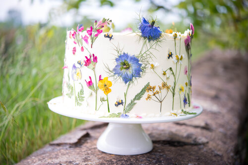 Flower Decorated Cake