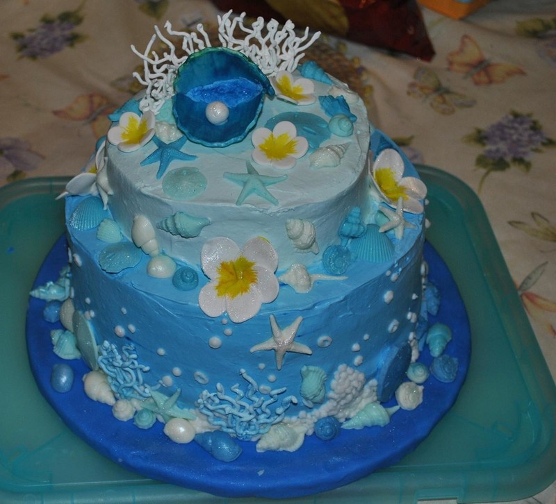 Decorated Sea Cake