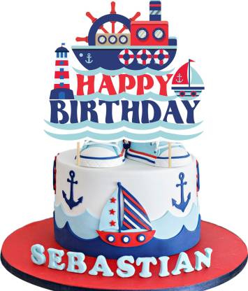 Sailor decorated cake