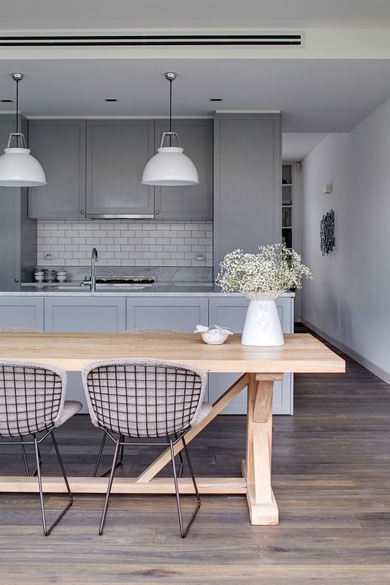 Gray Kitchen Decoration