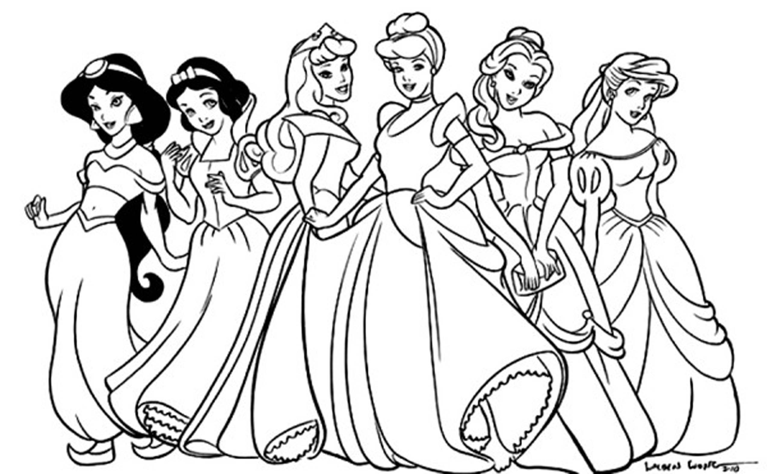 desenho-para-colorir-princesas