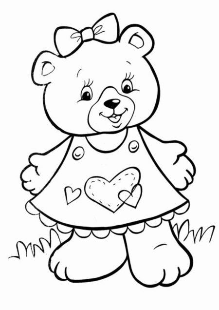 desenho-para-colorir-urso