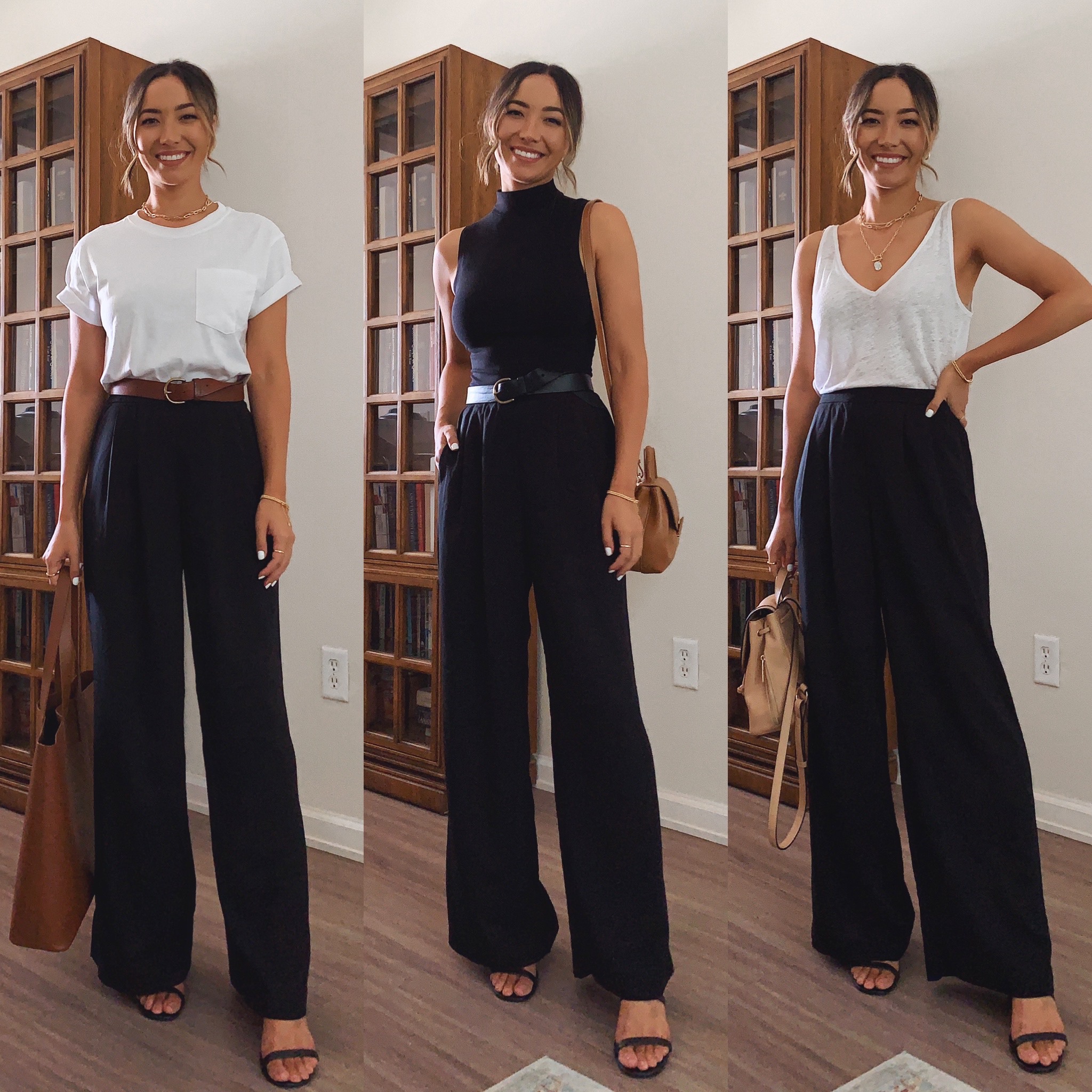 Fashion Look with Women's Wide Leg Pants