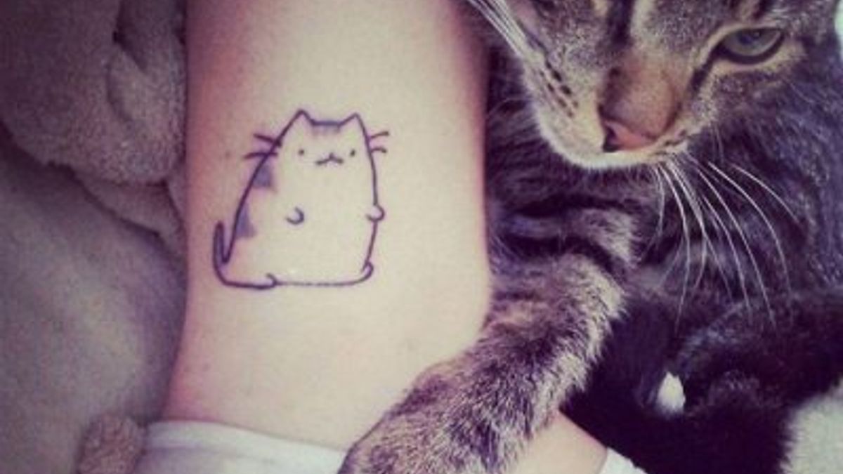 cat tattoo