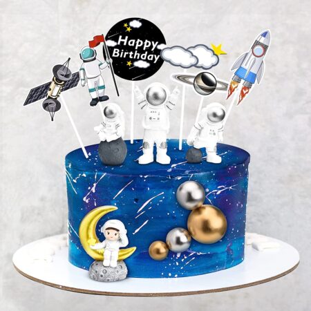 Astronaut Decorated Cake