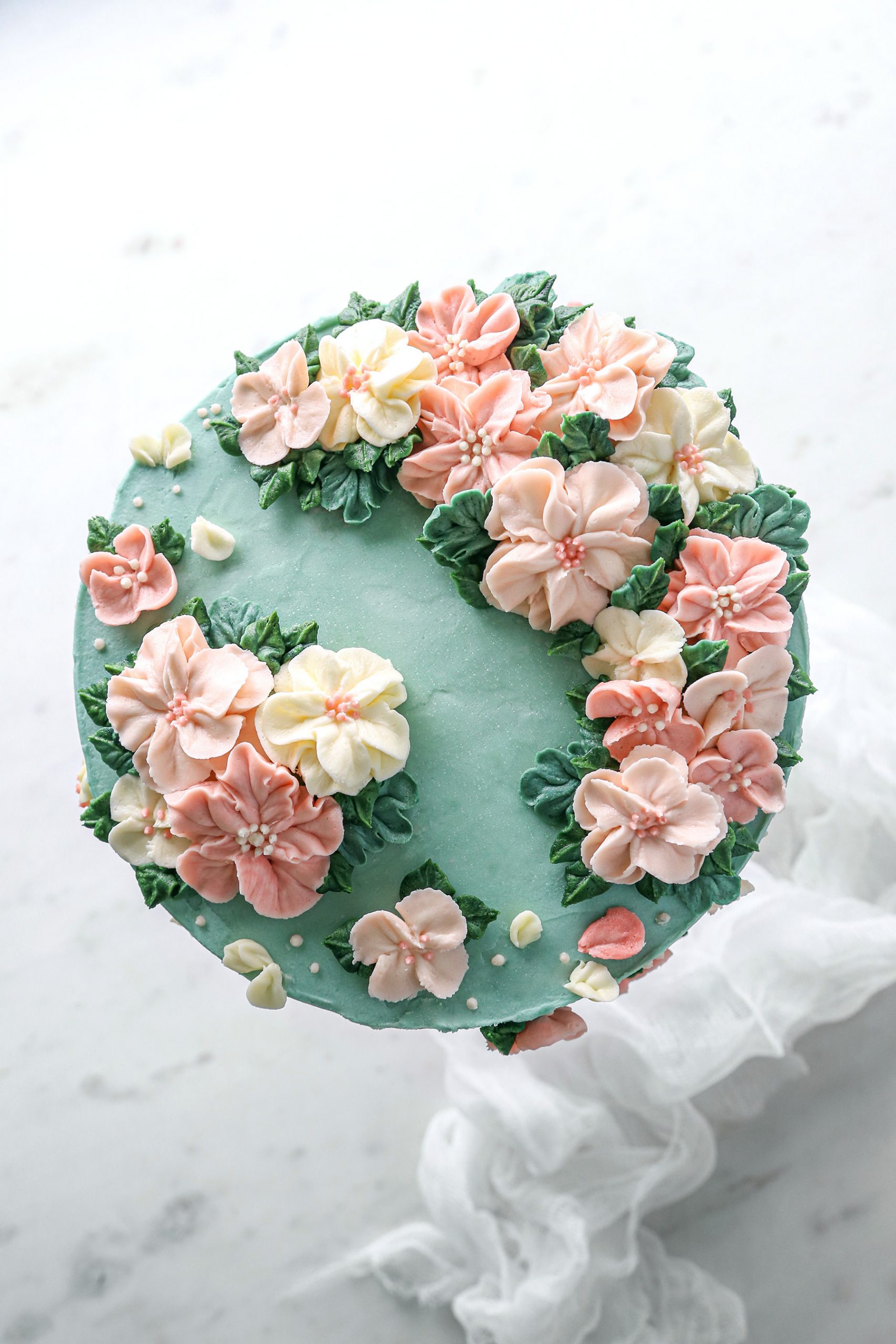 Flower Decorated Cake