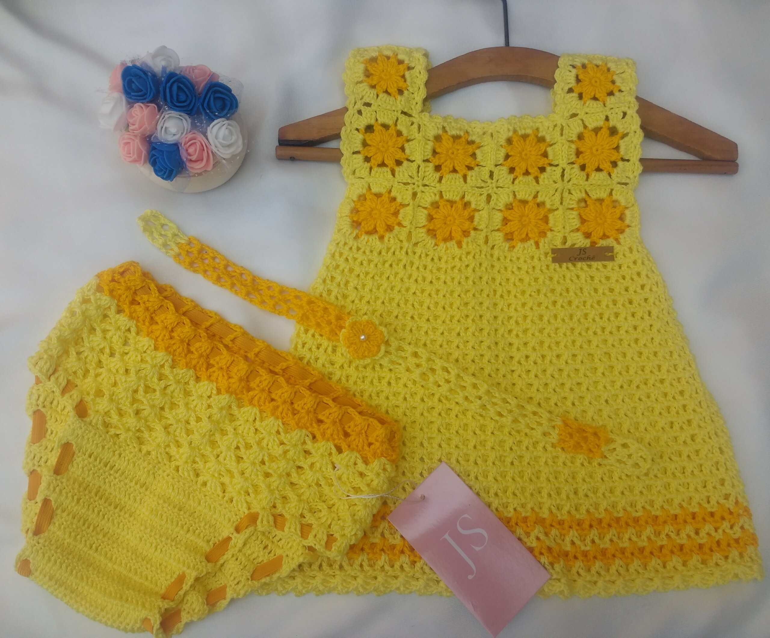 site:elo7.com.br Conjunto Infantil De Croche